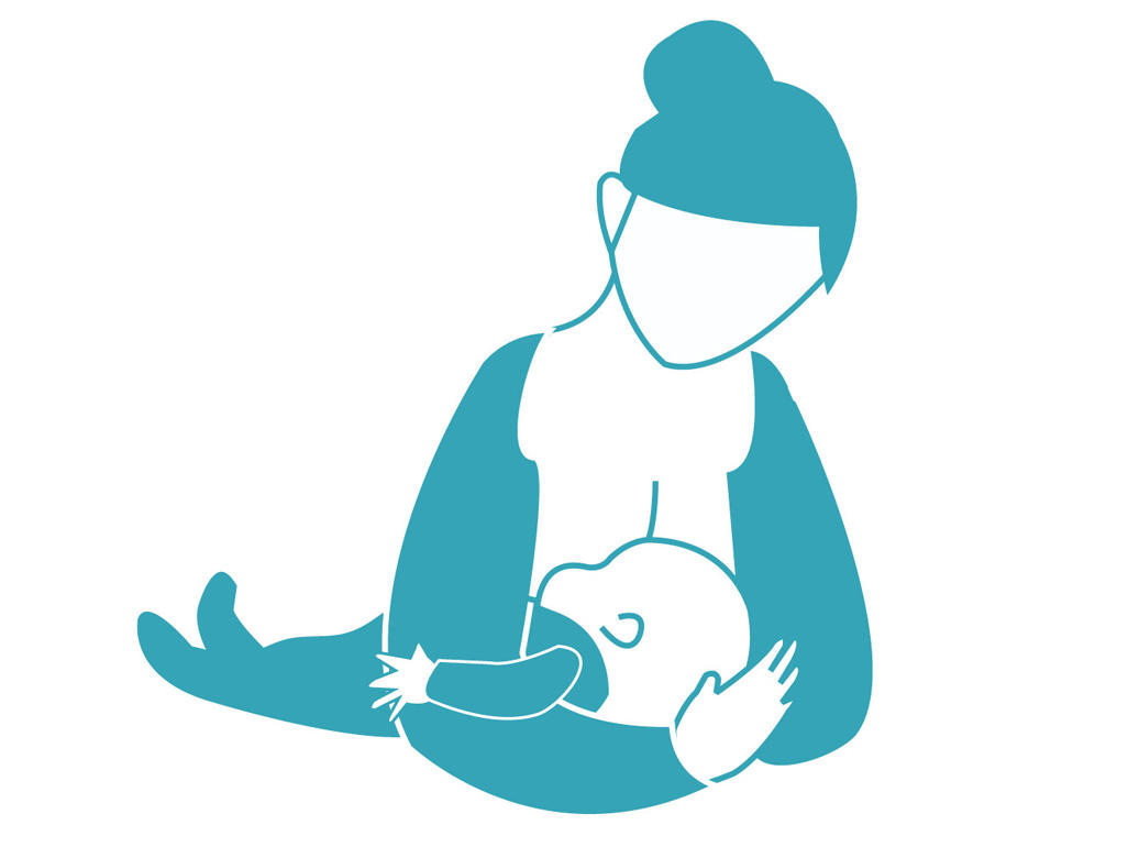 Football-hold breastfeeding position