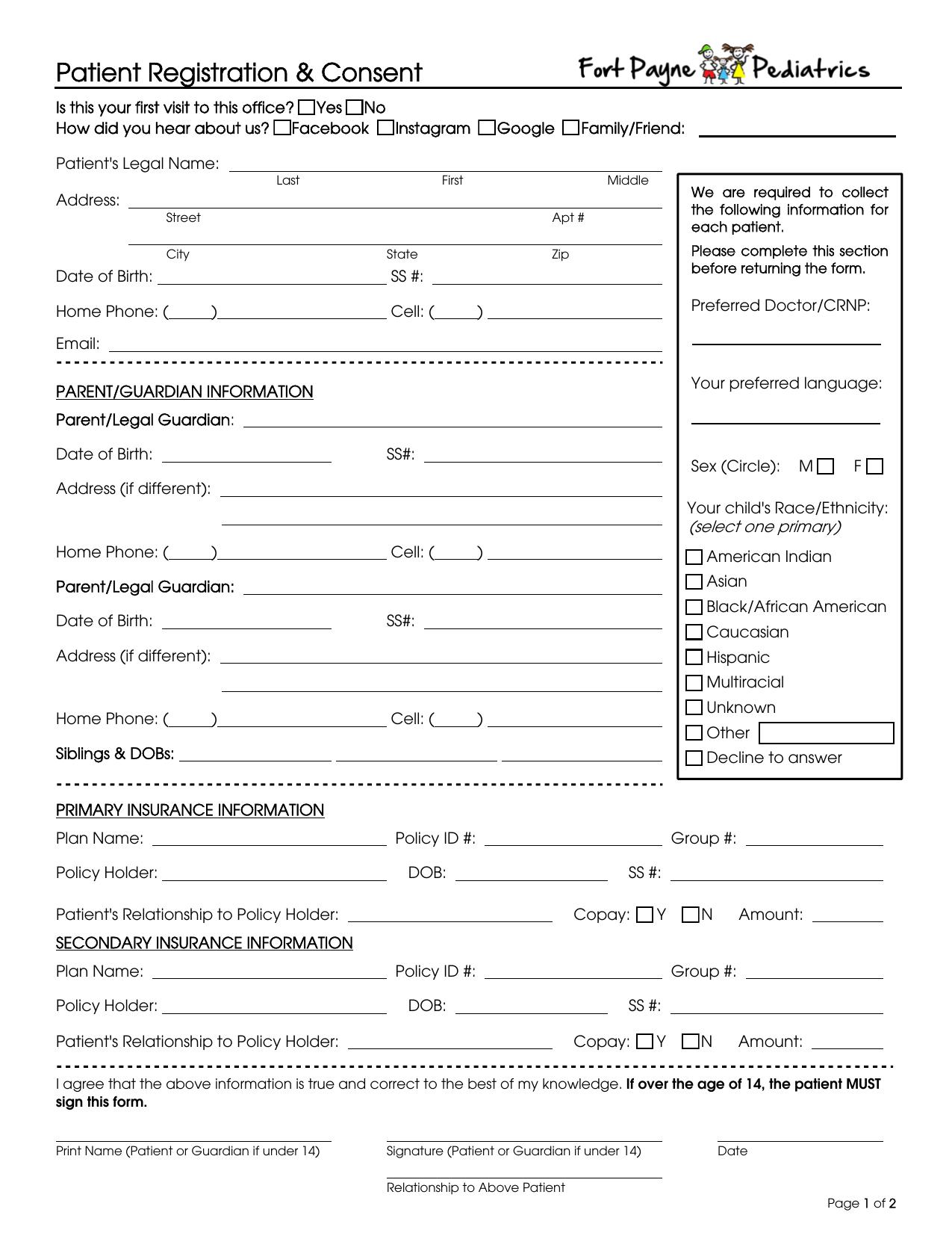 PATIENT REGISTRATION preview